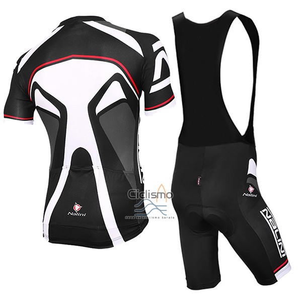 Nalini Salorno Ropa Ciclismo Culotte Corto 2017 Men Mangas Cortas Negro