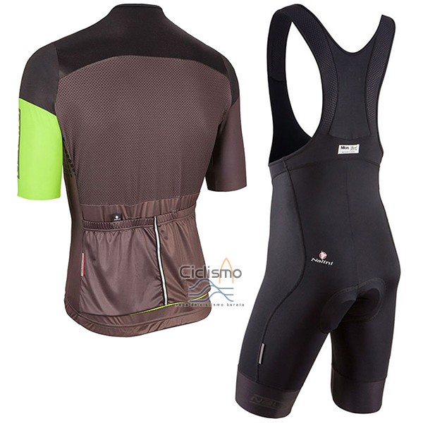 Nalini Velodromo Ropa Ciclismo Culotte Corto 2017 Men Mangas Cortas Brown