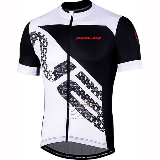 Nalini Volata 2.0 Ropa Ciclismo Culotte Corto 2019 Men Mangas Cortas Negro Blanco
