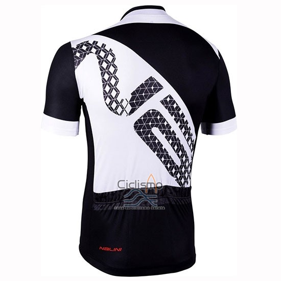 Nalini Volata 2.0 Ropa Ciclismo Culotte Corto 2019 Men Mangas Cortas Negro Blanco