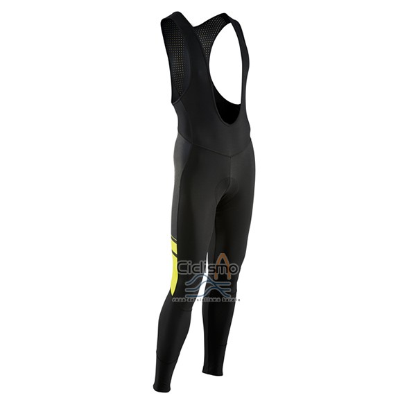 Nalini Northwave Ropa Ciclismo Culotte Largo 2017 Hombre Mangas Largas AMarillo y Negro