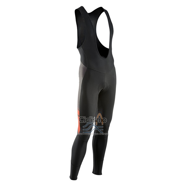 Nalini Northwave Ropa Ciclismo Culotte Largo 2017 Hombre Mangas Largas Rojo y Negro