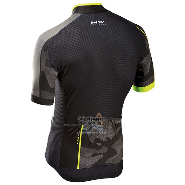 Northwave Blade Ropa Ciclismo Culotte Corto 2017 Hombre Mangas Cortas Negro