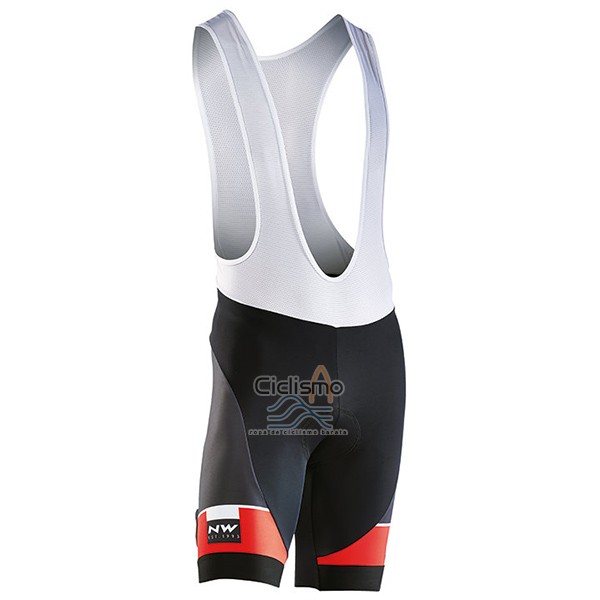 Northwave Blade Ropa Ciclismo Culotte Corto 2017 Hombre Mangas Cortas Negro y Rojo