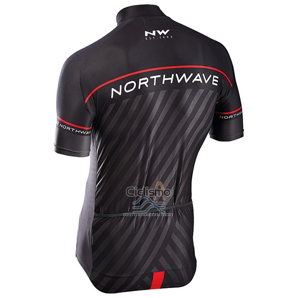 Northwave Ropa Ciclismo Culotte Corto 2017 Hombre Mangas Cortas Negro