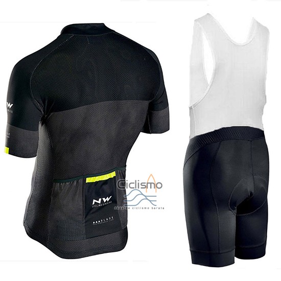Northwave Ropa Ciclismo Culotte Corto 2018 Hombre Mangas Cortas Blade Negro