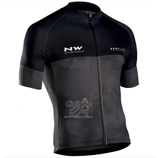 Northwave Ropa Ciclismo Culotte Corto 2018 Hombre Mangas Cortas Blade Negro