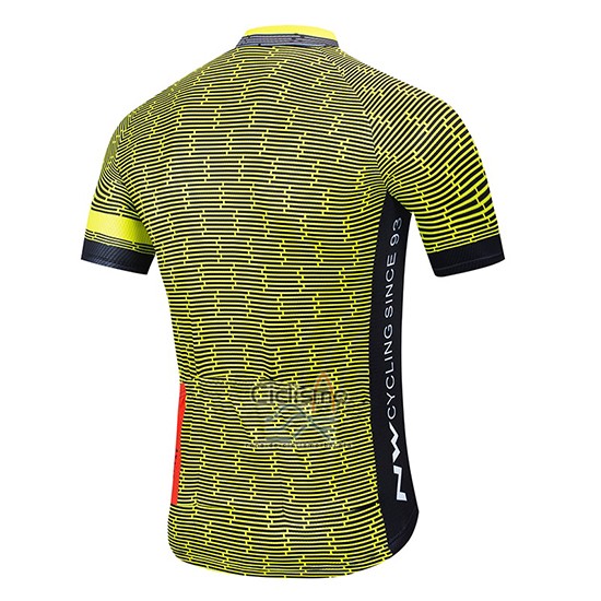 Northwave Ropa Ciclismo Culotte Corto 2020 Hombre Mangas Cortas AMarillo Negro Blanco