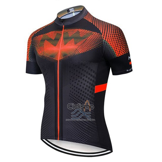Northwave Ropa Ciclismo Culotte Corto 2020 Hombre Mangas Cortas Negro Naranja