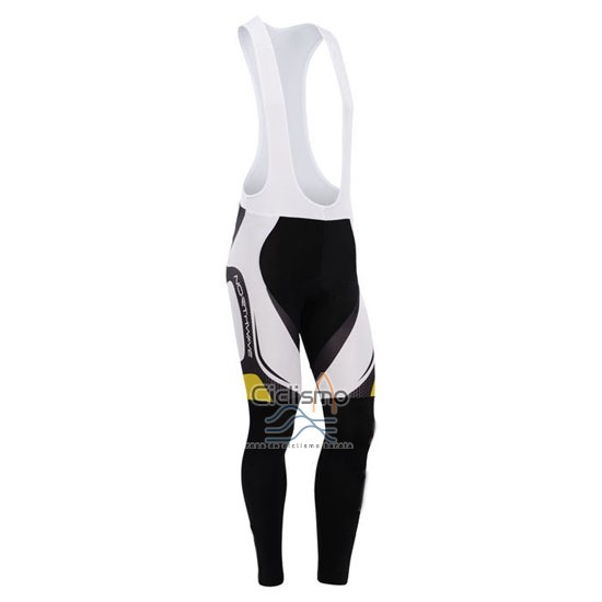 Northwave Ropa Ciclismo Culotte Largo 2015 Hombre Mangas Largas Negro y AMarillo
