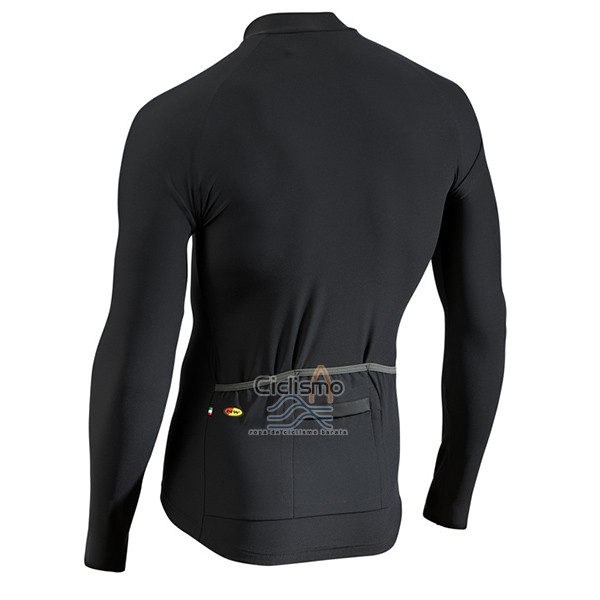 Northwave Ropa Ciclismo Culotte Largo 2017 Hombre Mangas Largas Negro