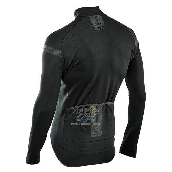 Northwave Ropa Ciclismo Culotte Largo 2017 Hombre Mangas Largas Profundo Negro