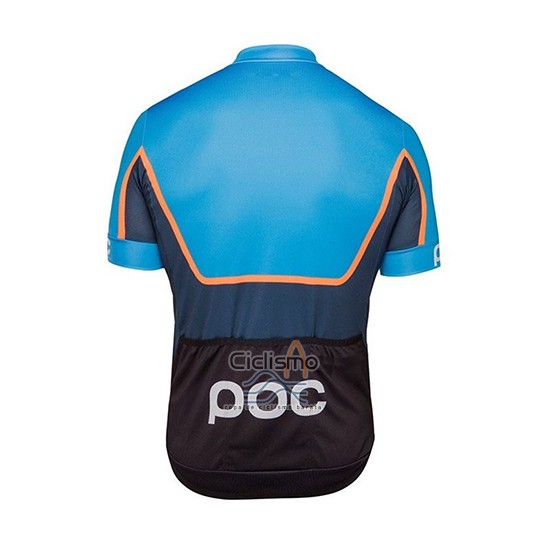Poc Essential Road Block Ropa Ciclismo Culotte Corto 2018 Hombre Mangas Cortas Azul