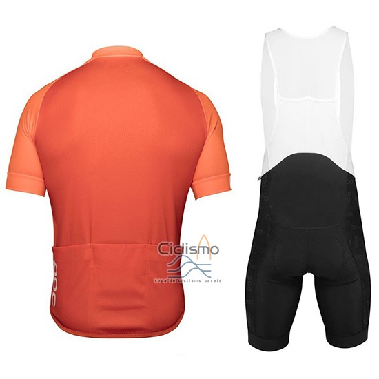 Poc Essential XC Ropa Ciclismo Culotte Corto 2018 Hombre Mangas Cortas Naranja