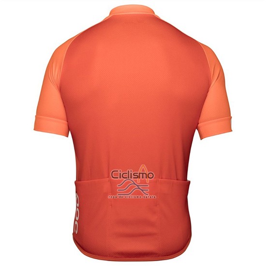 Poc Essential XC Ropa Ciclismo Culotte Corto 2018 Hombre Mangas Cortas Naranja