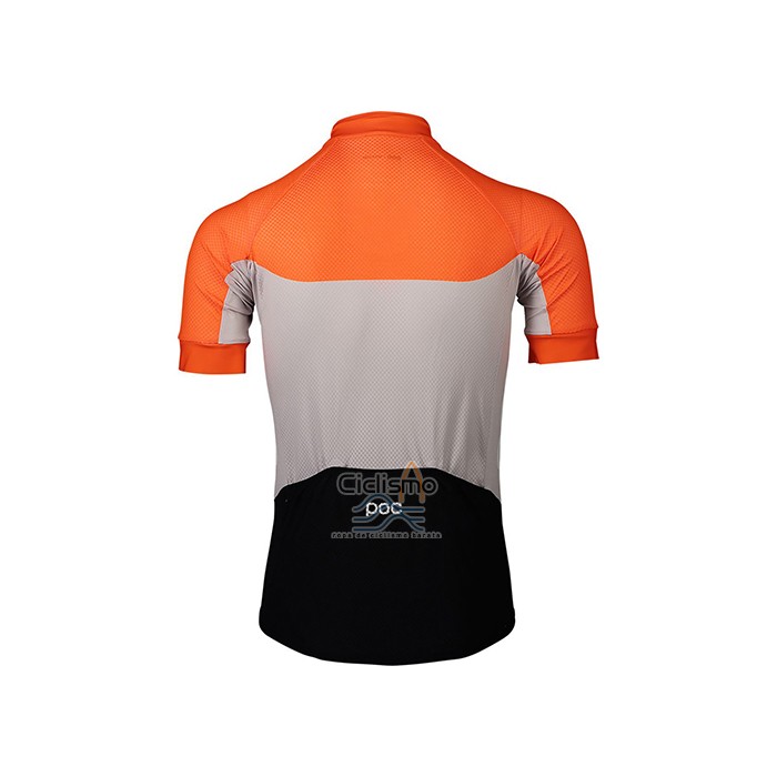 Poc Ropa Ciclismo Culotte Corto 2021 Hombre Mangas Cortas Naranja