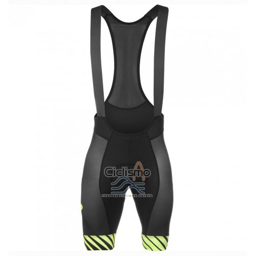 Pinarello Ropa Ciclismo Culotte Corto 2016 Hombre Mangas Cortas Negro y AMarillo