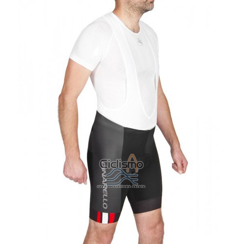 Pinarello Ropa Ciclismo Culotte Corto 2016 Hombre Mangas Cortas Rojo y Negro