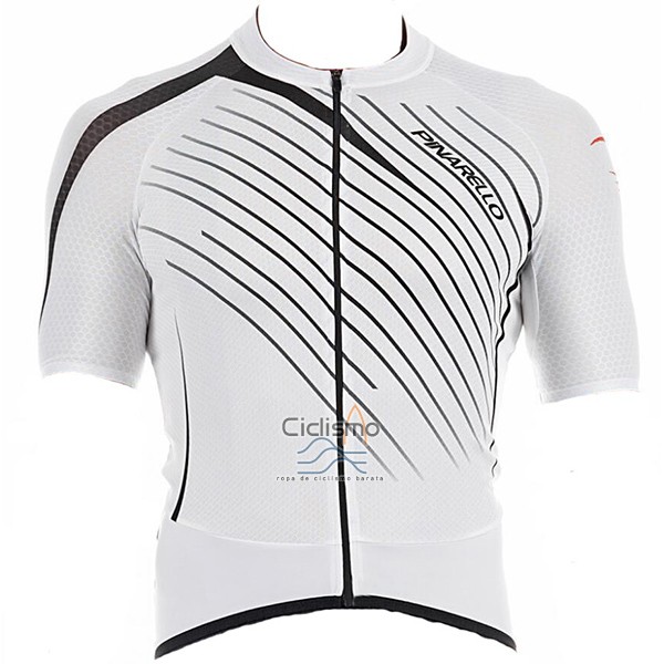 Pinarello Ropa Ciclismo Culotte Corto 2017 Hombre Mangas Cortas Blanco