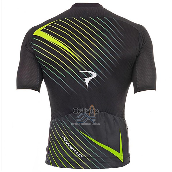 Pinarello Ropa Ciclismo Culotte Corto 2017 Hombre Mangas Cortas Negro
