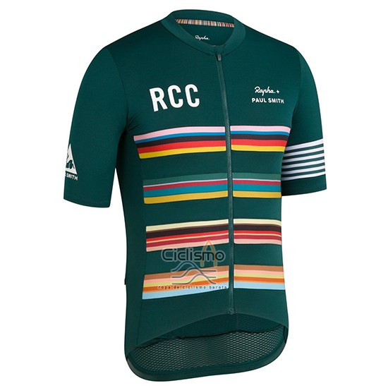 Paul Smith Rapha Ropa Ciclismo Culotte Corto 2019 Hombre Mangas Cortas Verde