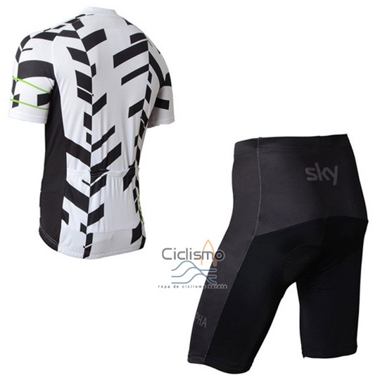 Rapha Ropa Ciclismo Culotte Corto 2015 Hombre Mangas Cortas Blanco