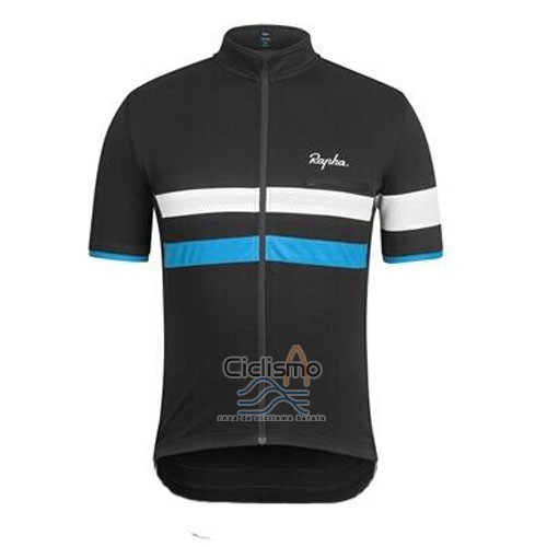 Rapha Ropa Ciclismo Culotte Corto 2015 Hombre Mangas Cortas Negro y Azul