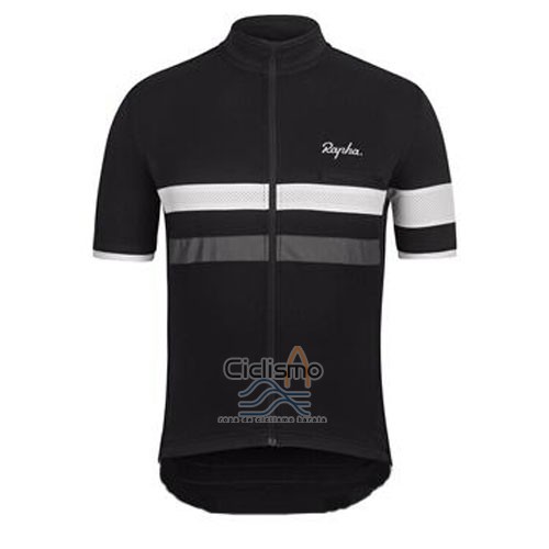 Rapha Ropa Ciclismo Culotte Corto 2015 Hombre Mangas Cortas Negro y Blanco