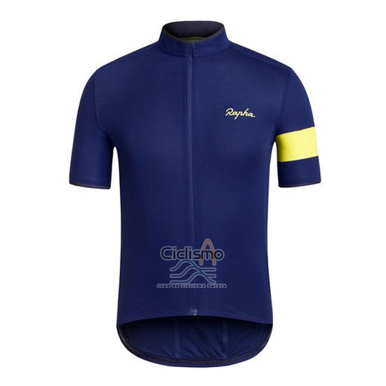 Rapha Ropa Ciclismo Culotte Corto 2016 Hombre Mangas Cortas Azul y Negro
