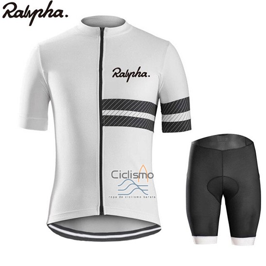 Rapha Ropa Ciclismo Culotte Corto 2019 Hombre Mangas Cortas Blanco Negro