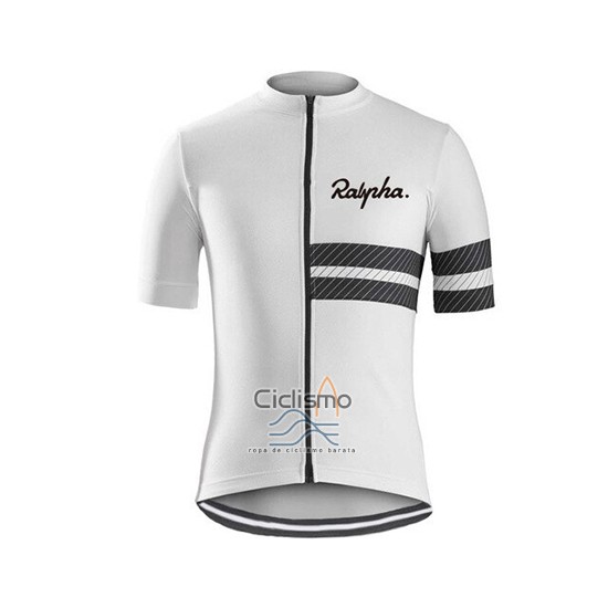 Rapha Ropa Ciclismo Culotte Corto 2019 Hombre Mangas Cortas Blanco Negro