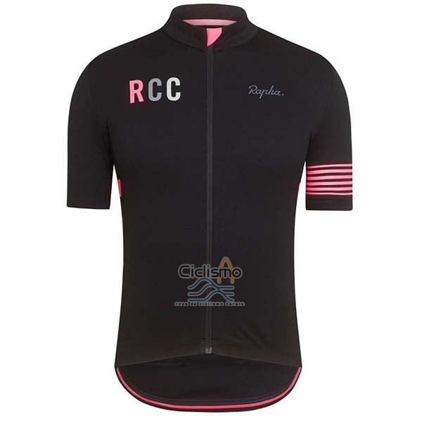 Rapha Ropa Ciclismo Culotte Corto 2019 Hombre Mangas Cortas Negro Rosa