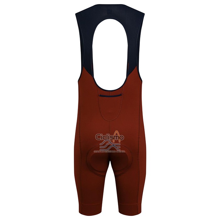 Rapha Ropa Ciclismo Culotte Corto 2021 Hombre Mangas Cortas Brown Naranja