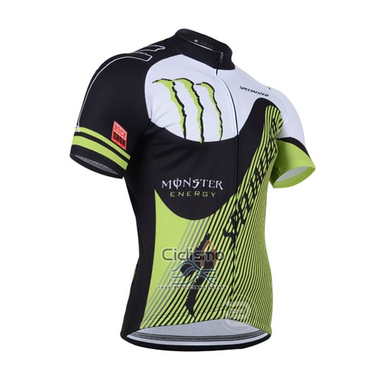 Specialized Ropa Ciclismo Culotte Corto 2014 Hombre Mangas Cortas Negro y Verde