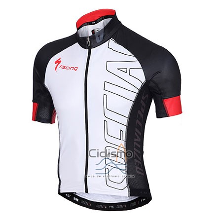 Specialized Ropa Ciclismo Culotte Corto 2015 Hombre Mangas Cortas Negro y Blanco
