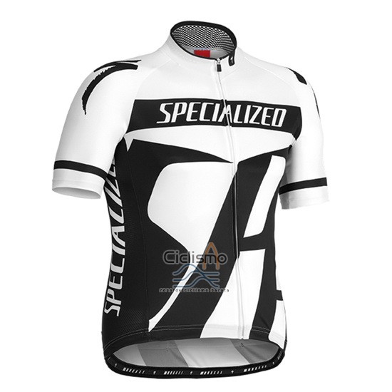 Specialized Ropa Ciclismo Culotte Corto 2016 Hombre Mangas Cortas Blanco y Gris