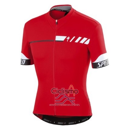 Specialized Ropa Ciclismo Culotte Corto 2016 Hombre Mangas Cortas Profundo Rojo