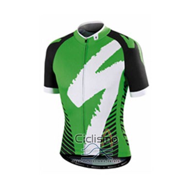 Specialized Ropa Ciclismo Culotte Corto 2016 Hombre Mangas Cortas Verde