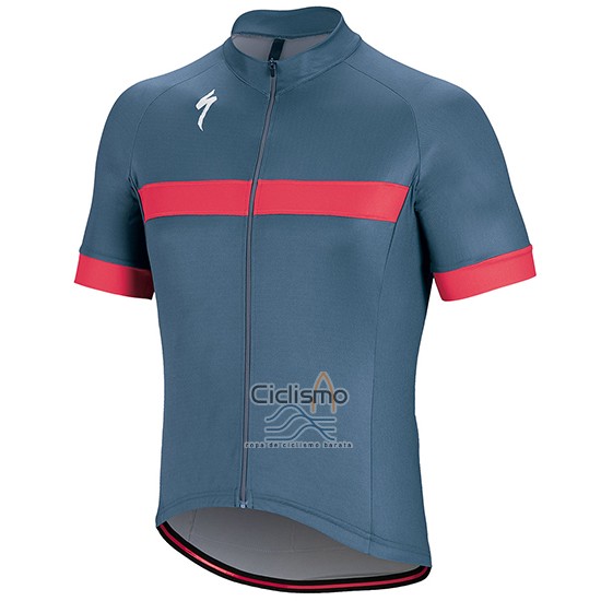 Specialized Ropa Ciclismo Culotte Corto 2018 Hombre Mangas Cortas Gris Rosa Blanco