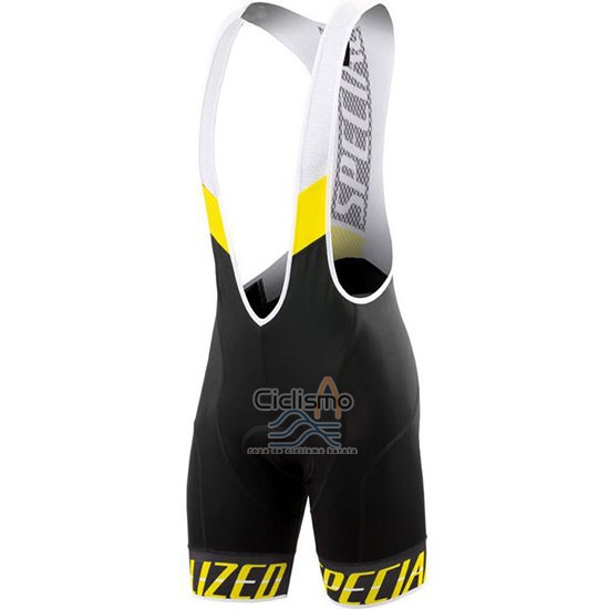 Specialized Ropa Ciclismo Culotte Corto 2018 Hombre Mangas Cortas Negro AMarillo Blanco