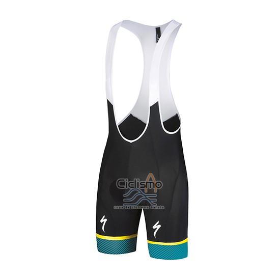 Specialized Ropa Ciclismo Culotte Corto 2018 Hombre Mangas Cortas Negro Azul AMarillo