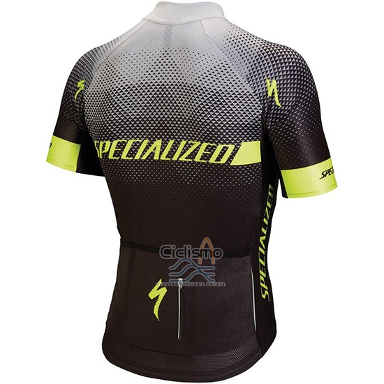 Specialized Ropa Ciclismo Culotte Corto 2018 Hombre Mangas Cortas Negro Gris AMarillo
