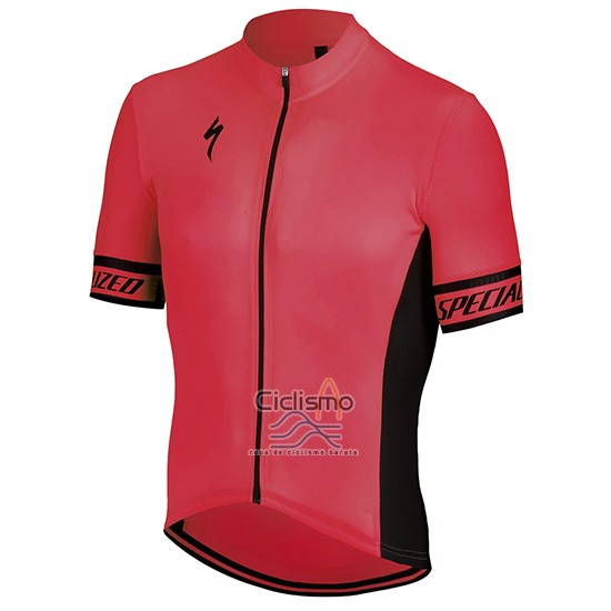 Specialized Ropa Ciclismo Culotte Corto 2018 Hombre Mangas Cortas Rosa Negro