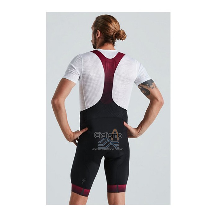Specialized Ropa Ciclismo Culotte Corto 2021 Hombre Mangas Cortas Negro Rojo