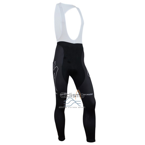 Specialized Ropa Ciclismo Culotte Largo 2014 Hombre Mangas Largas Negro y Verde