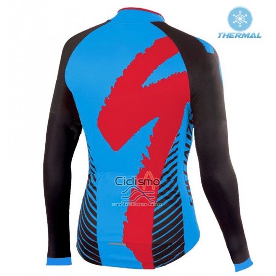 Specialized Ropa Ciclismo Culotte Largo 2016 Hombre Mangas Largas Negro y Azul