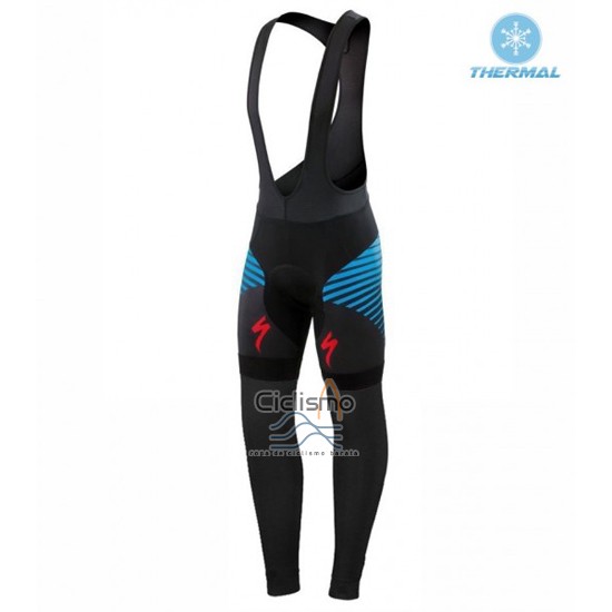 Specialized Ropa Ciclismo Culotte Largo 2016 Hombre Mangas Largas Negro y Azul