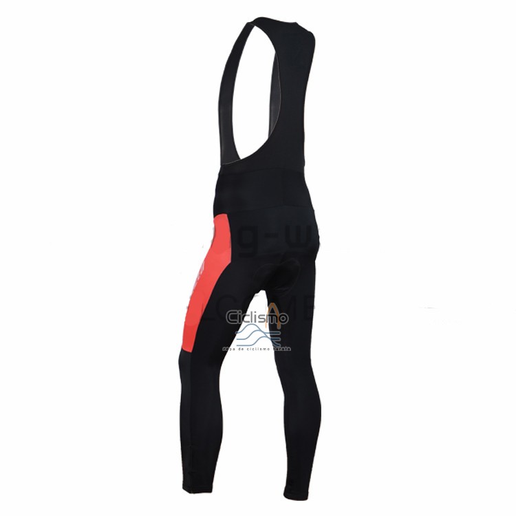 Specialized Ropa Ciclismo Culotte Largo 2016 Hombre Mangas Largas Negro y Naranja