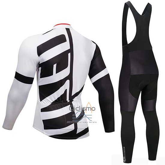 Specialized Ropa Ciclismo Culotte Largo 2019 Hombre Mangas Largas Negro Blanco