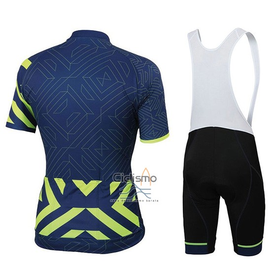 Sportful Prism APagado Ropa Ciclismo Culotte Corto 2018 Hombre Mangas Cortas Azul